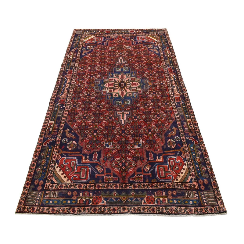 Läufer Perser - Nomadic - 142 x 278 cm - rost