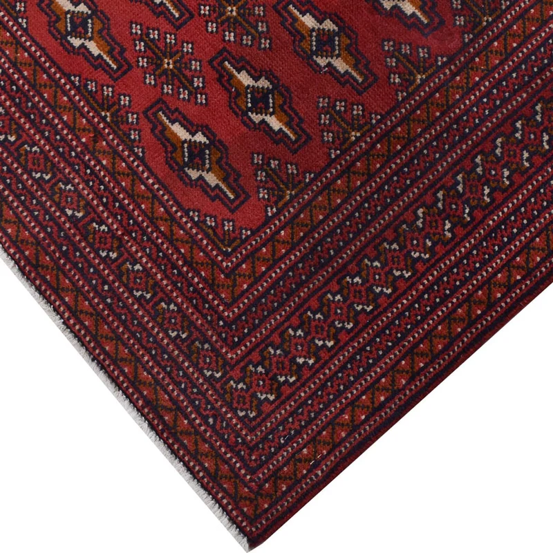 Turkaman Teppich 128x170cm - Orientteppich - rot