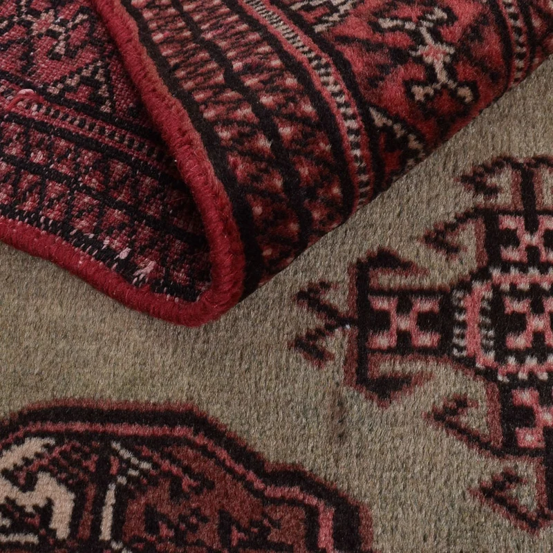 Turkaman Teppich 131x178cm - Orientteppich - mehrfarbig