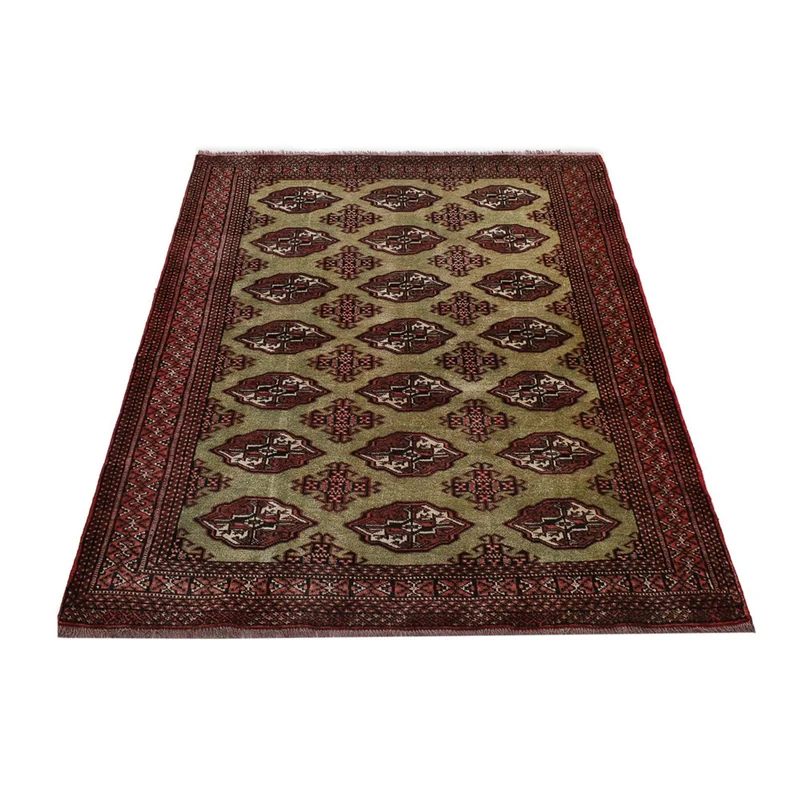 Turkaman Teppich 131x178cm - Orientteppich - mehrfarbig