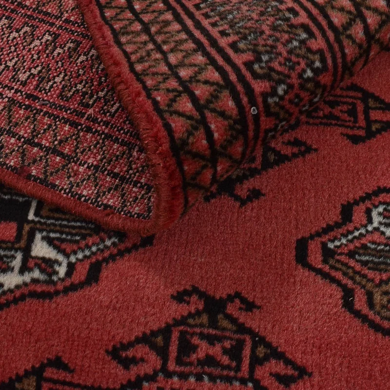Turkaman Teppich 126x188cm - Orientteppich - rot
