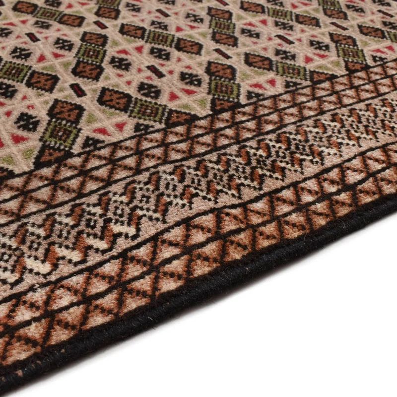 Turkaman Teppich 130x193cm - Orientteppich - dunkelbeige