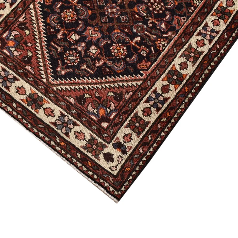 Farahan Teppich 83x314cm - Perserteppich - dunkelrot