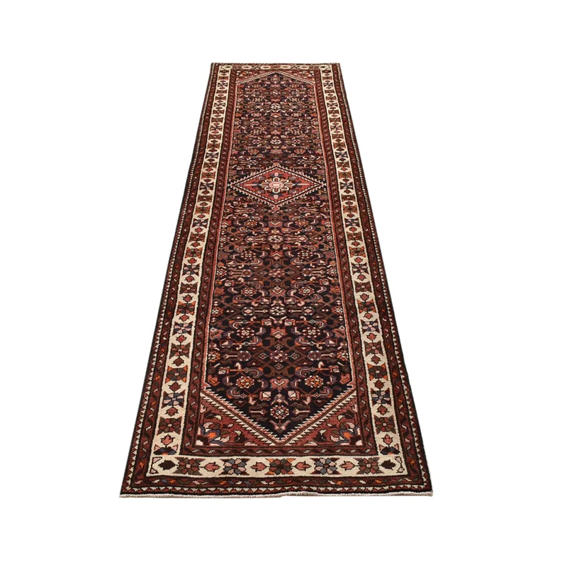 Farahan Teppich 83x314cm - Perserteppich - dunkelrot