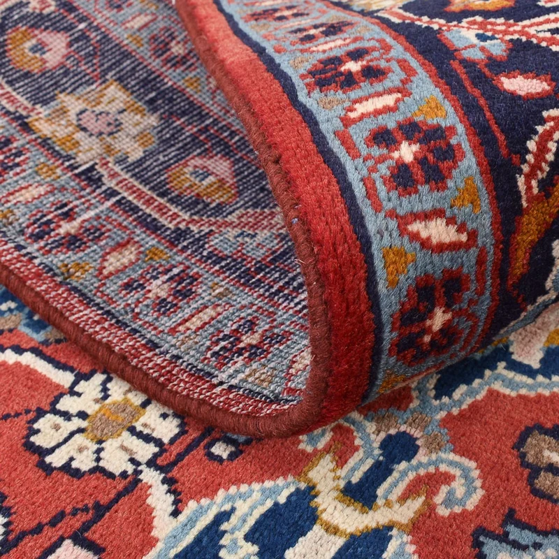 Mahal Teppich 131x215cm - Perserteppich - rot