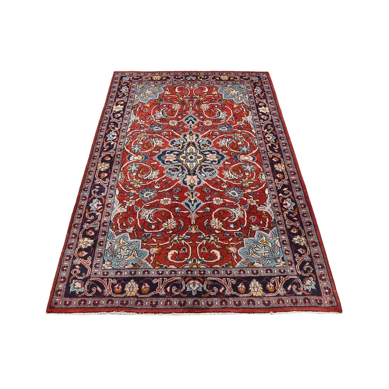 Mahal Teppich 131x215cm - Perserteppich - rot