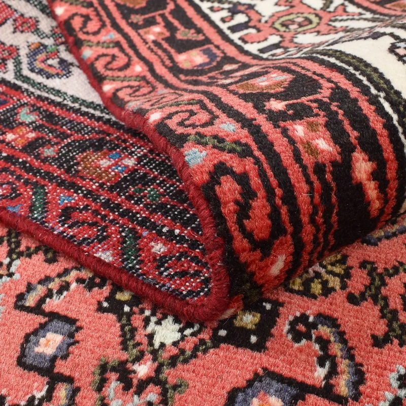 Perserteppich - Nomadic - 132 x 206 cm - hellrot