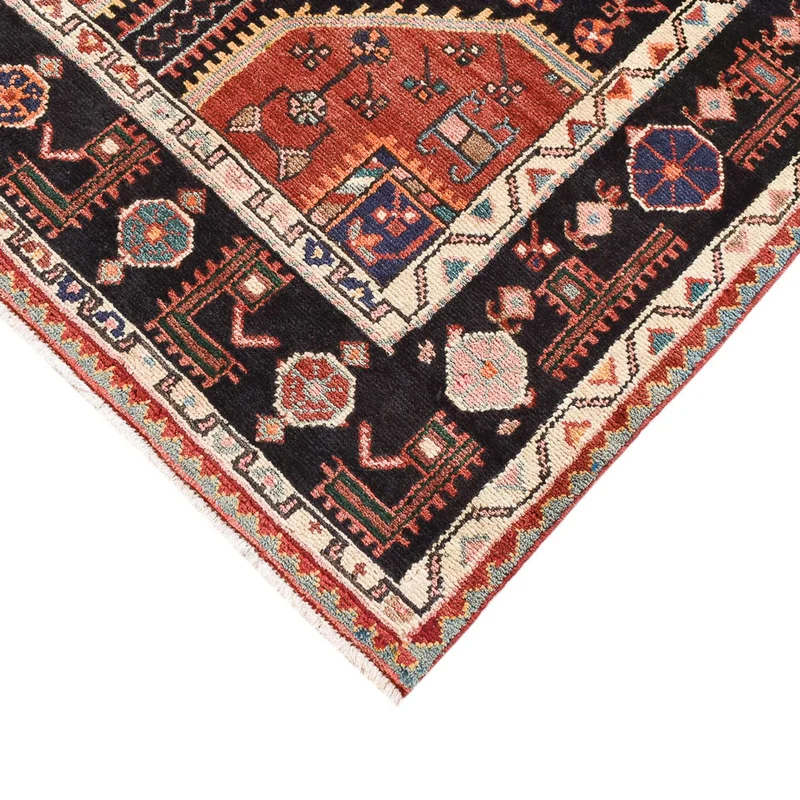 Perserteppich - Nomadic - 128 x 215 cm - mehrfarbig