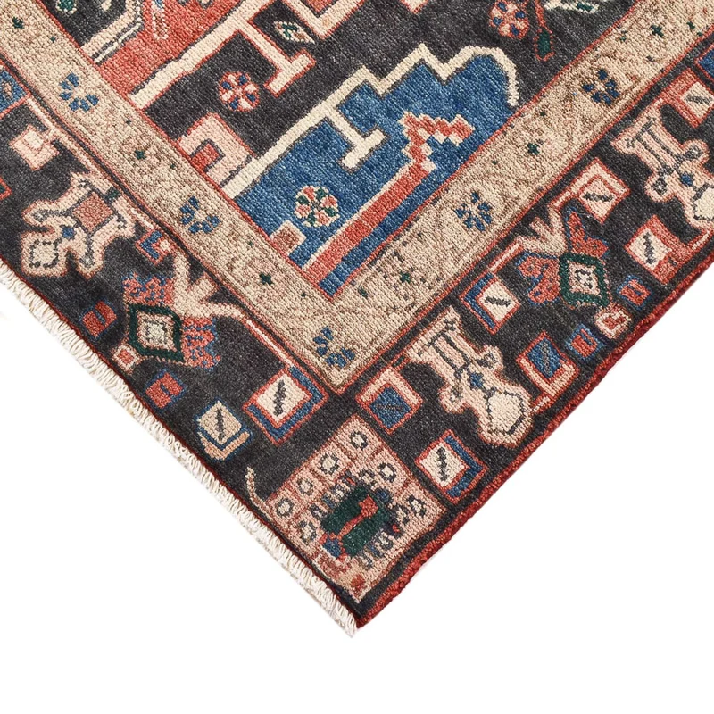 Perserteppich - Nomadic - 116 x 208 cm - mehrfarbig