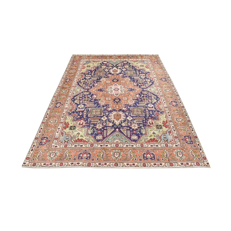 Täbriz Teppich 211x281cm - Perserteppich - mehrfarbig