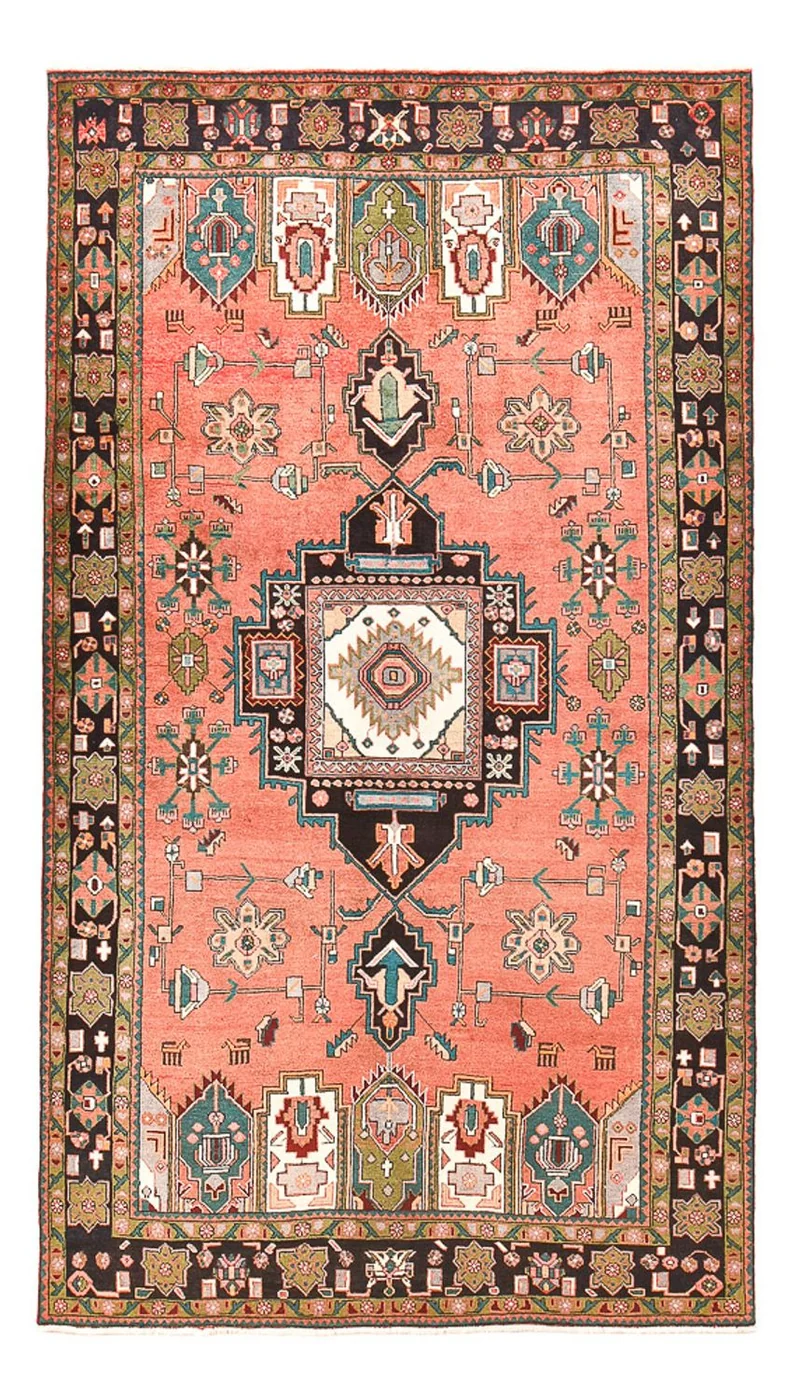 Khal Mohammadi Teppich 200x350cm - Orientteppich - hellrot