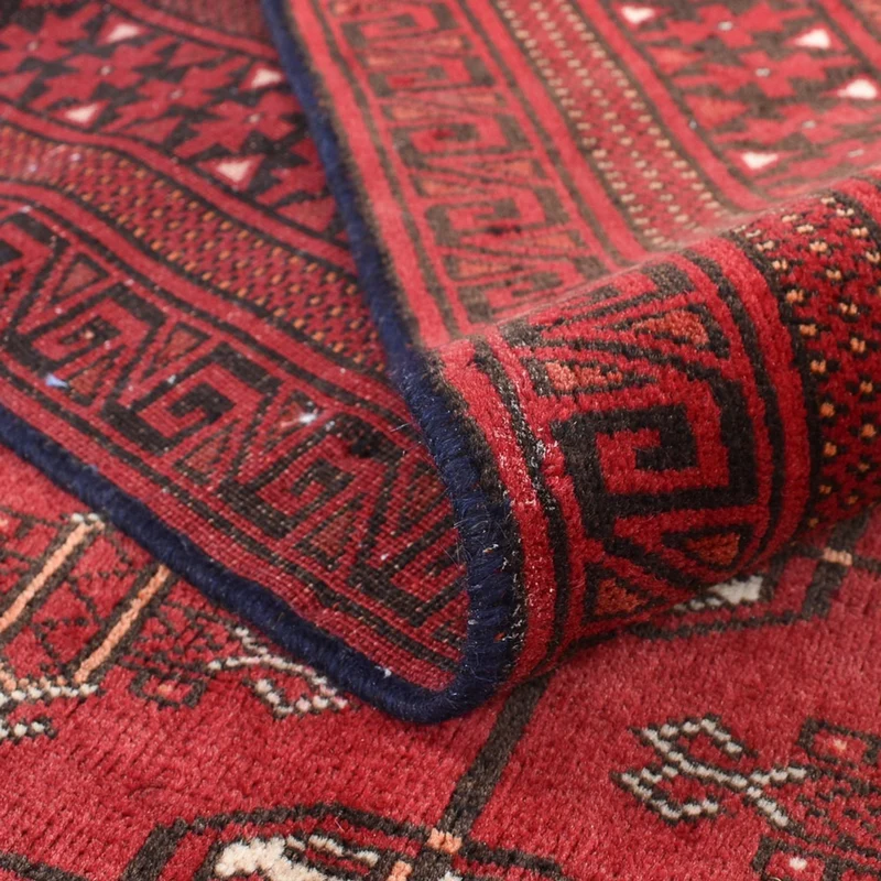 Turkaman Teppich - 113 x 182 cm - rot