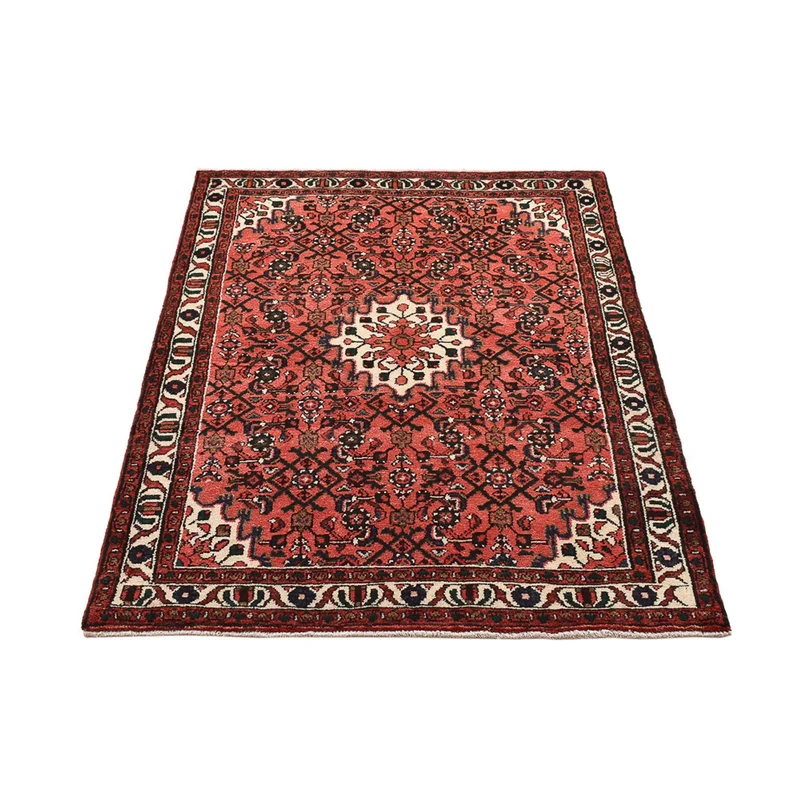 Perserteppich - Nomadic - 107 x 149 cm - hellrot
