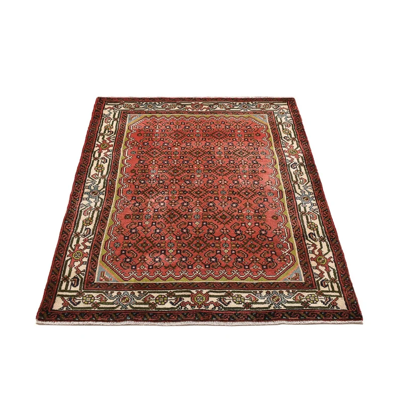 Perserteppich - Nomadic - 108 x 148 cm - hellrot