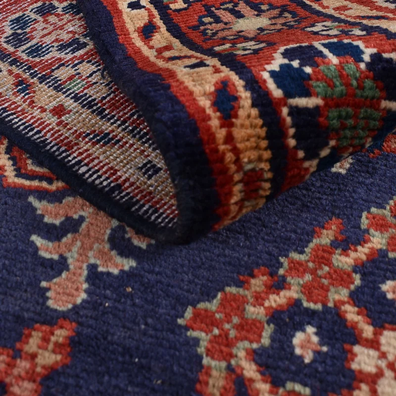 Mehraban Teppich 115x329cm - Perserteppich - dunkelblau
