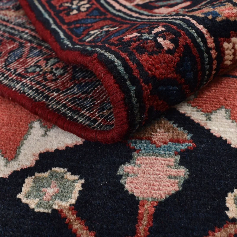 Mehraban Teppich 112x333cm - Perserteppich - hellrot