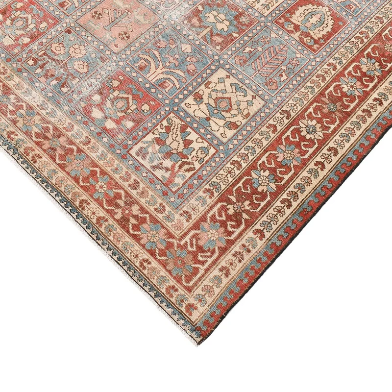 Vintage Teppich 197x292cm - dunkelbeige