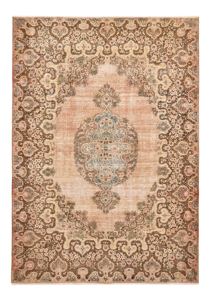 Vintage Teppich 210x312cm - hellbeige