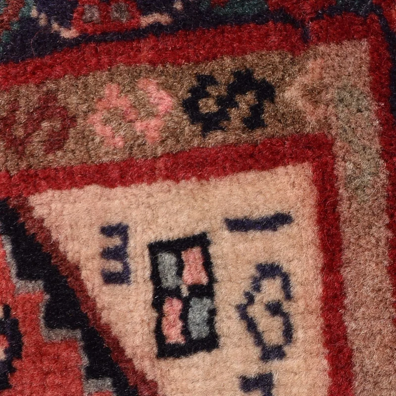 Perserteppich - Nomadic - 62 x 88 cm - rot