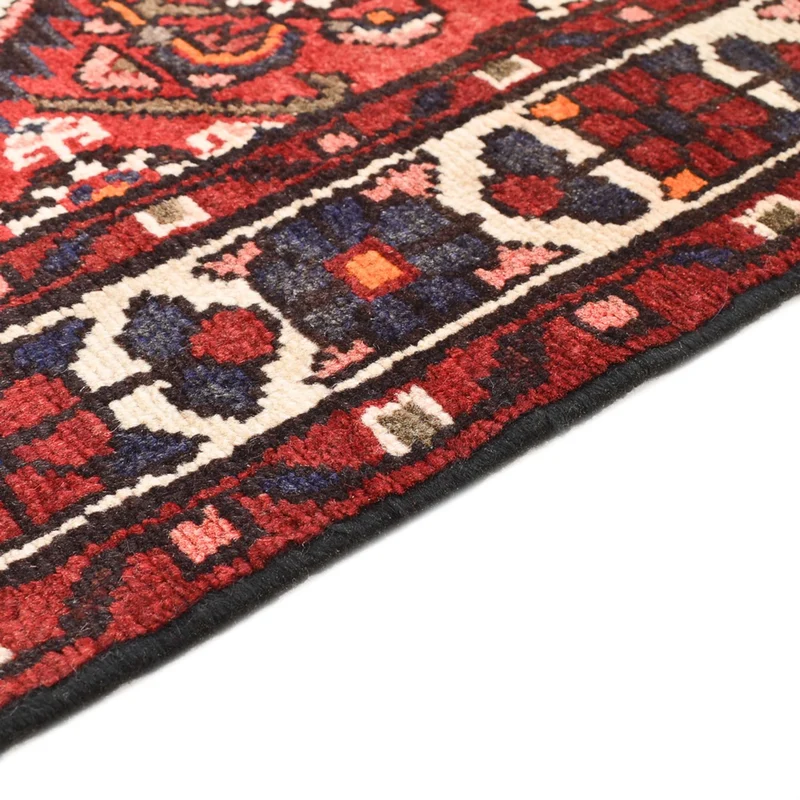 Hamadan Teppich 66x80cm - Perserteppich - rot