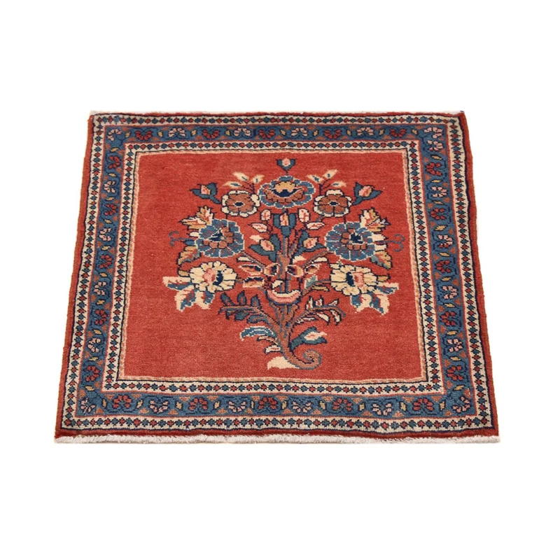 Perserteppich - Nomadic - 54 x 54 cm - rot