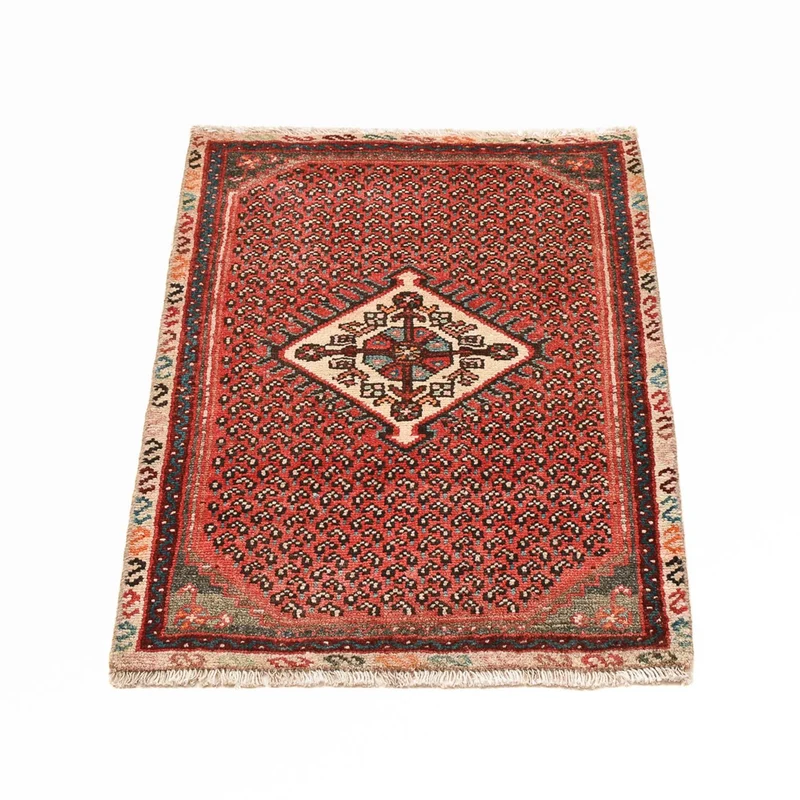 Hamadan Teppich 61x81cm - Perserteppich - rost