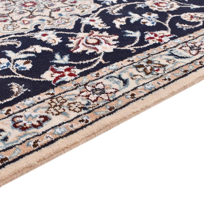 Nain - 9La Teppich 72x213cm - Perserteppich - dunkelblau