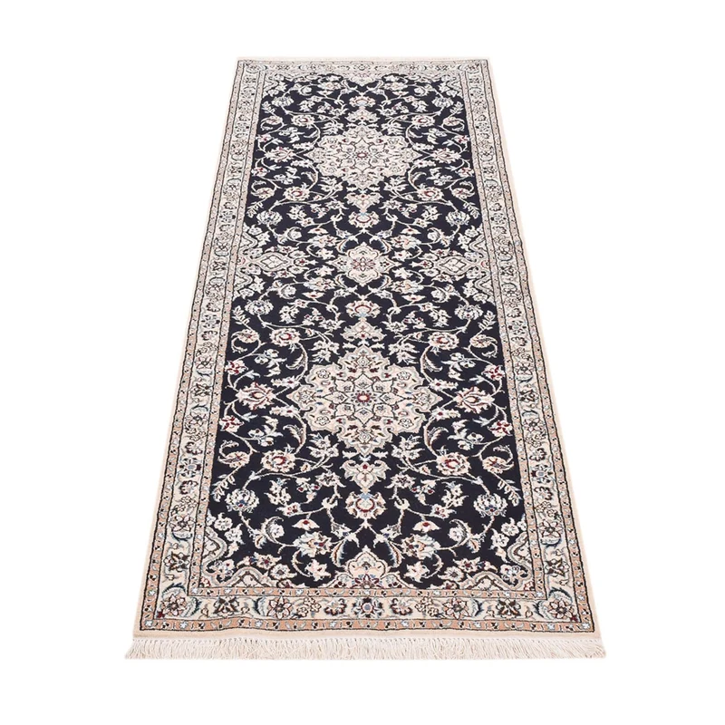 Nain - 9La Teppich 72x213cm - Perserteppich - dunkelblau