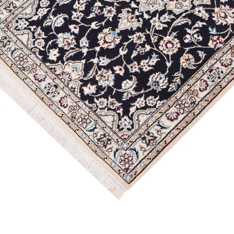 Nain - 9La Teppich 72x220cm - Perserteppich - dunkelblau