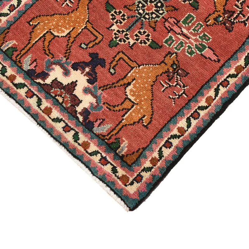 Perserteppich - Nomadic - 50 x 71 cm - rot