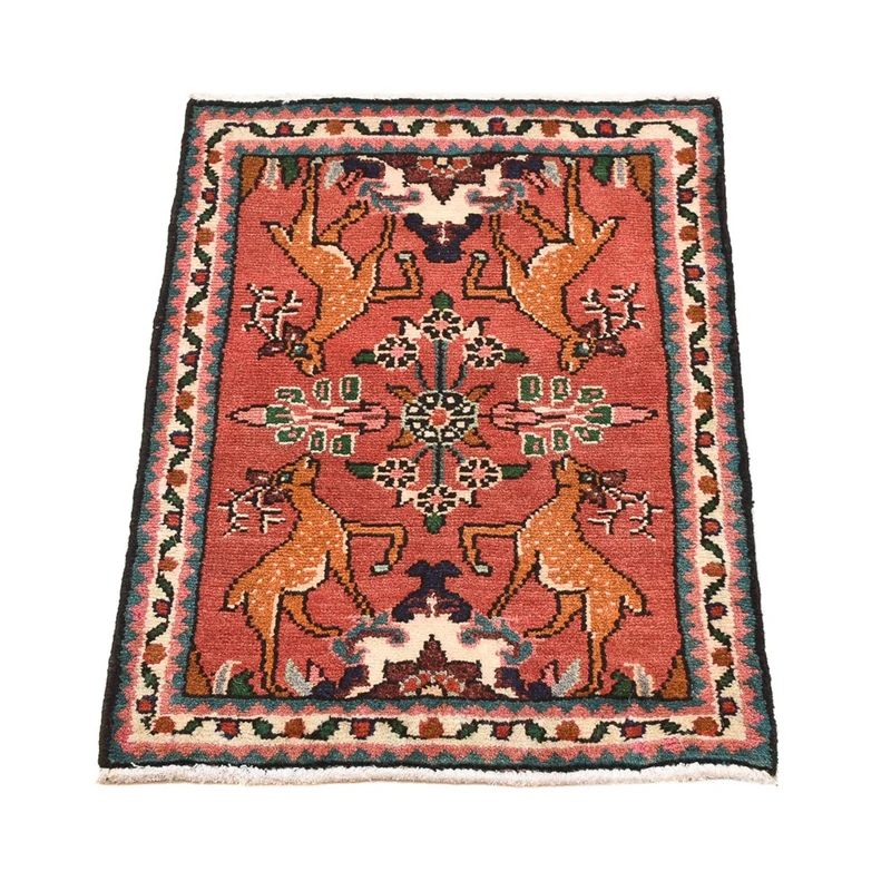 Perserteppich - Nomadic - 50 x 71 cm - rot