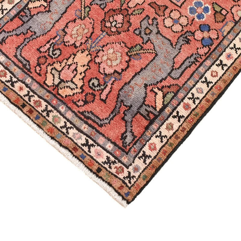 Perserteppich - Nomadic - 62 x 105 cm - hellrot