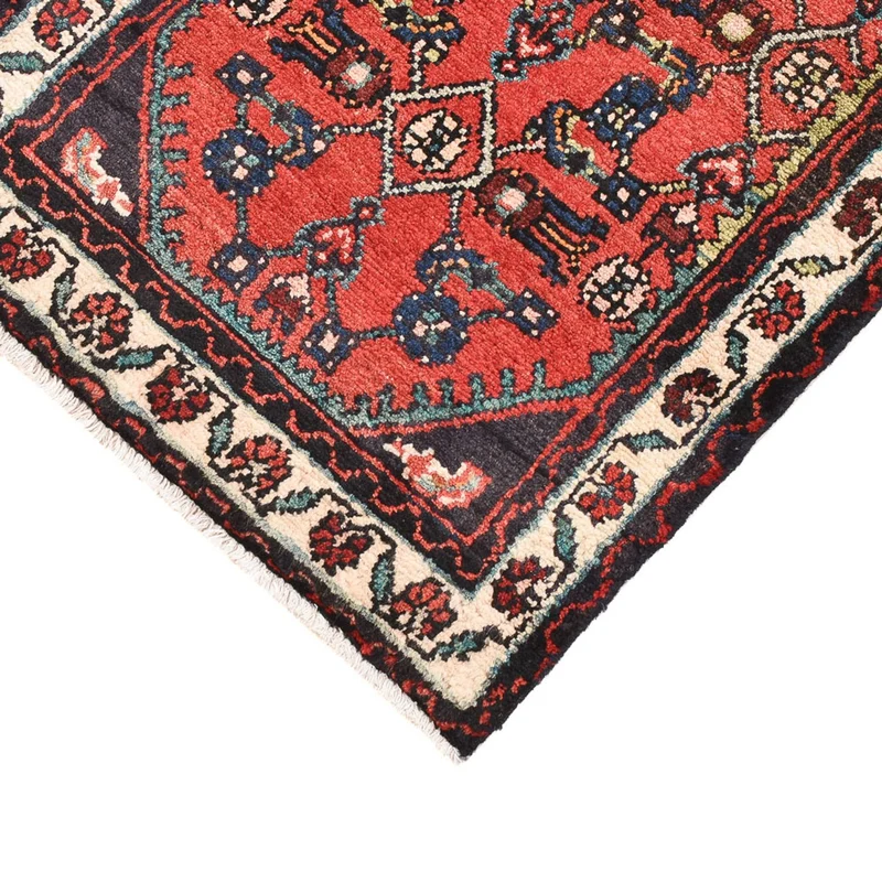 Perserteppich - Nomadic - 56 x 96 cm - rot