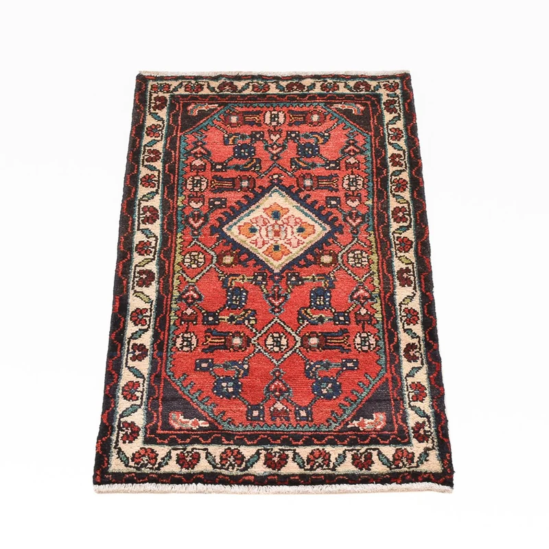 Perserteppich - Nomadic - 56 x 96 cm - rot