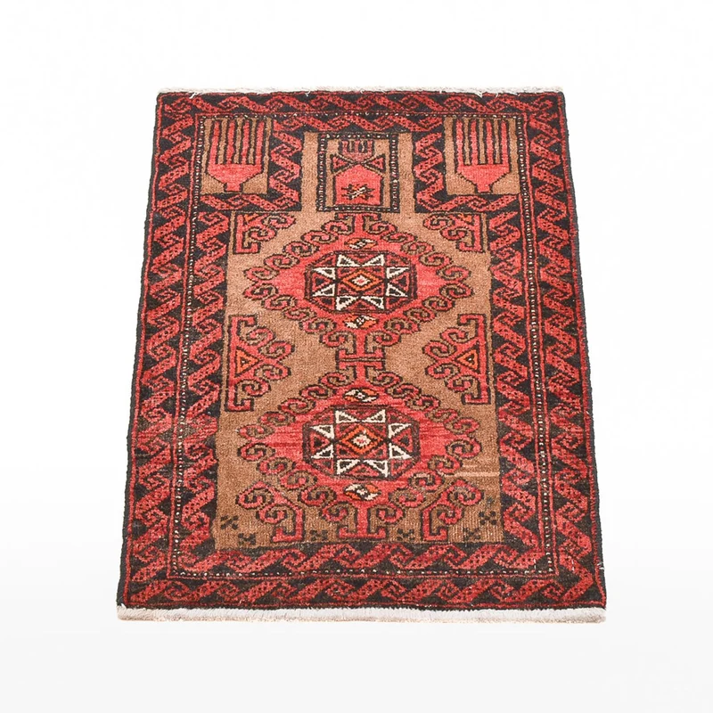 Perserteppich - Nomadic - 49 x 70 cm - rot
