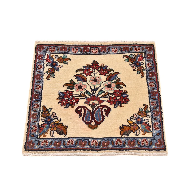 Perserteppich - Nomadic - 51 x 51 cm - mehrfarbig