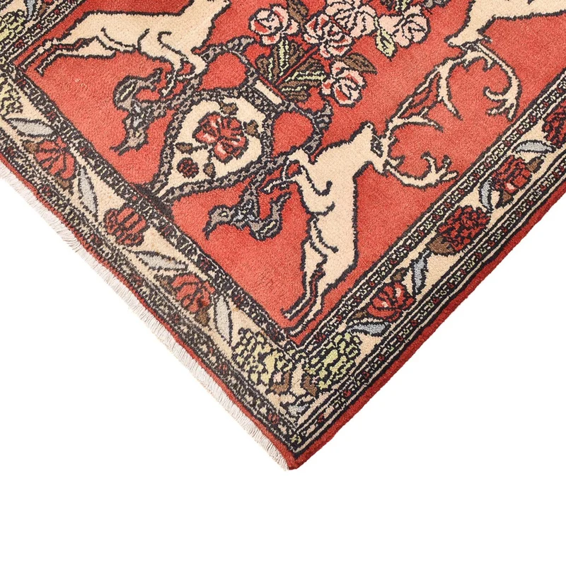 Perserteppich - Nomadic - 67 x 78 cm - rot