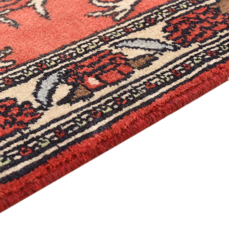 Perserteppich - Nomadic - 67 x 78 cm - rot