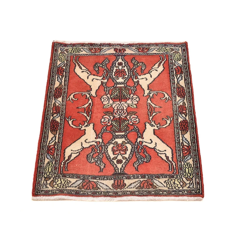 Perserteppich - Nomadic - 67 x 78 cm - rot