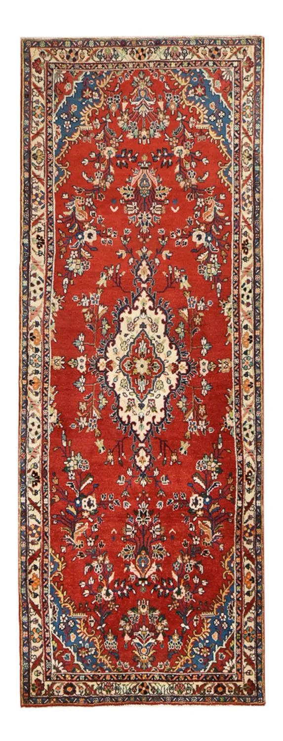 Mehraban Teppich 109x312cm - Perserteppich - rot
