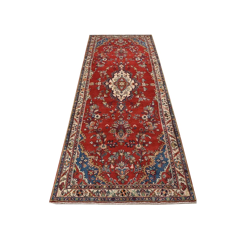 Mehraban Teppich 109x312cm - Perserteppich - rot