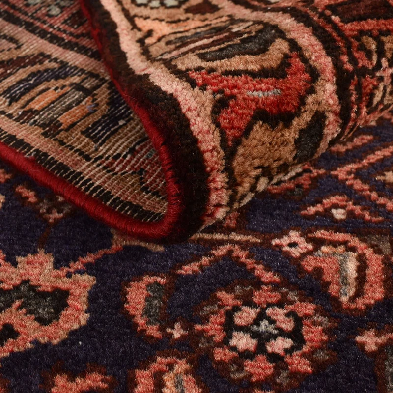 Hosseinabad Teppich 113x313cm - Perserteppich - dunkelrot