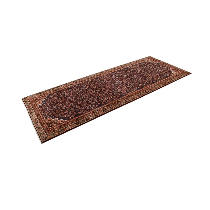 Hosseinabad Teppich 113x313cm - Perserteppich - dunkelrot