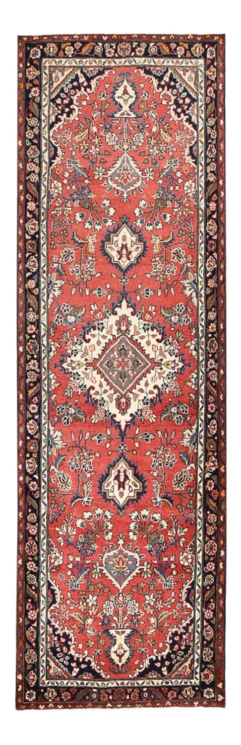 Mehraban Teppich 111x348cm - Perserteppich - hellrot