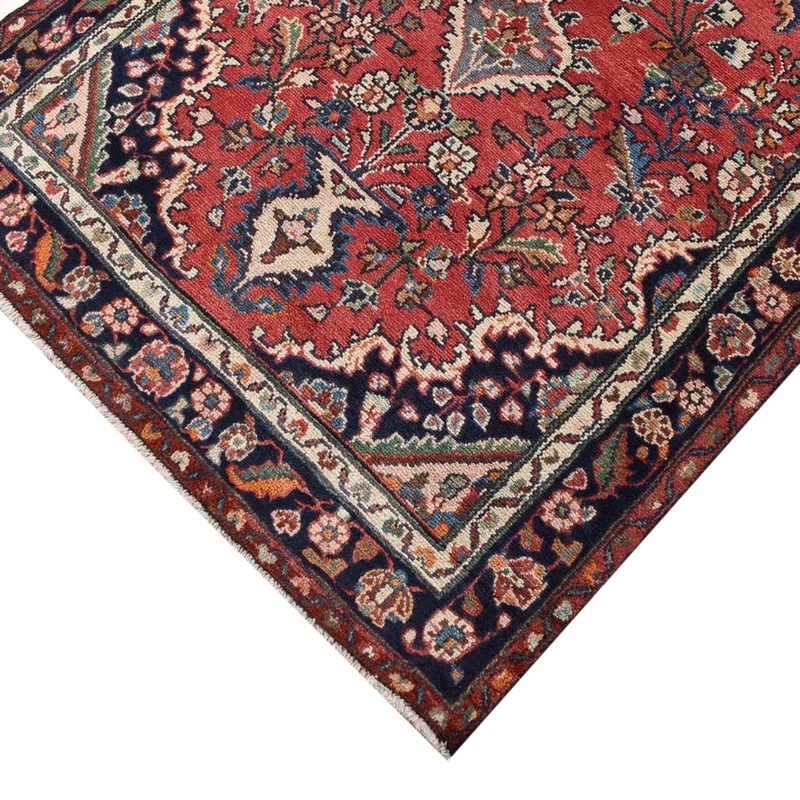 Mehraban Teppich 111x348cm - Perserteppich - hellrot