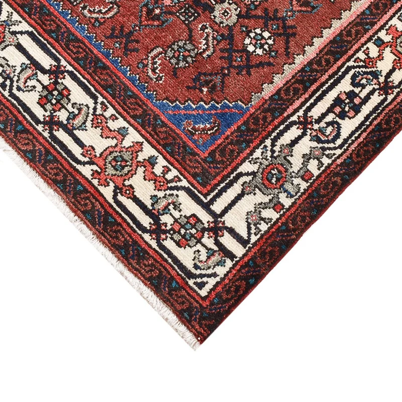 Hamadan Teppich 100x153cm - Perserteppich - mehrfarbig