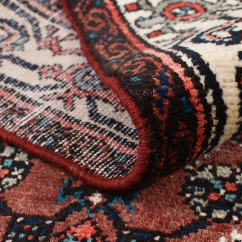 Hamadan Teppich 100x153cm - Perserteppich - mehrfarbig