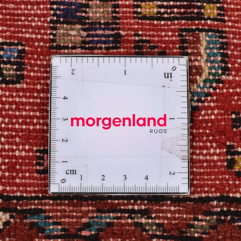 Perserteppich - Nomadic - 104 x 155 cm - hellrot