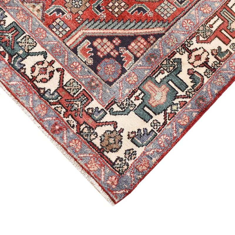 Perserteppich - Nomadic - 105 x 151 cm - rot