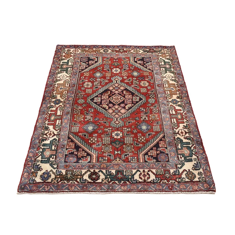 Perserteppich - Nomadic - 105 x 151 cm - rot